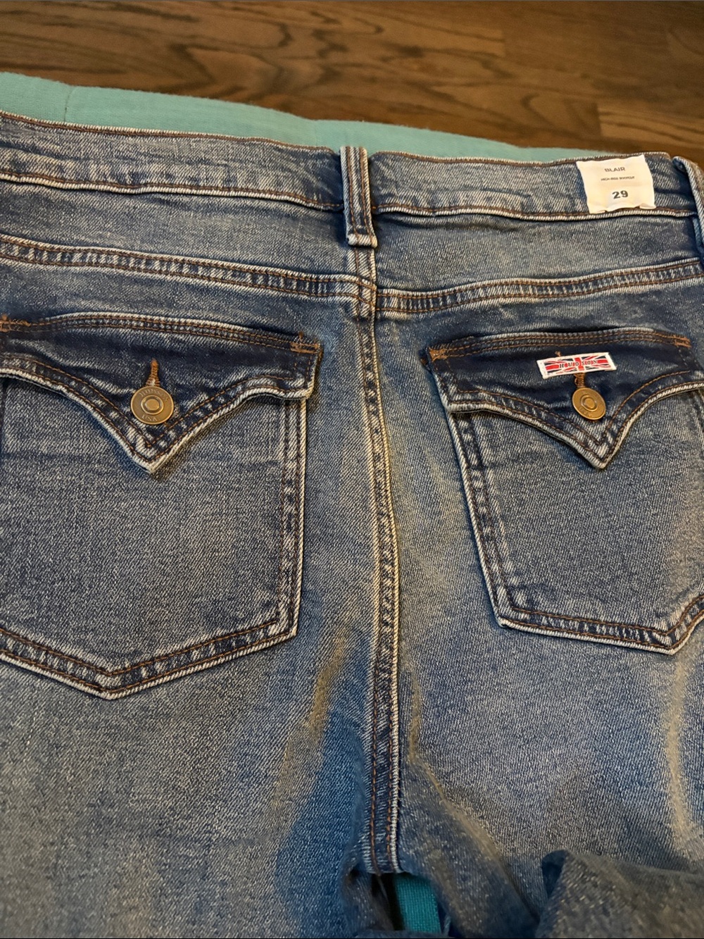 HUDSON high rise bootcut jeans size 29-New! - Picture 5 of 5